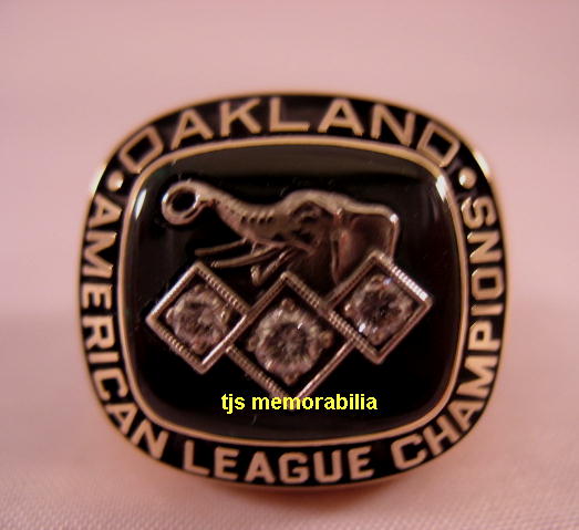 1990 OAKLAND ATHLETICS A'S AMERICAN LEAGUE CHAMPIONSHIP RING