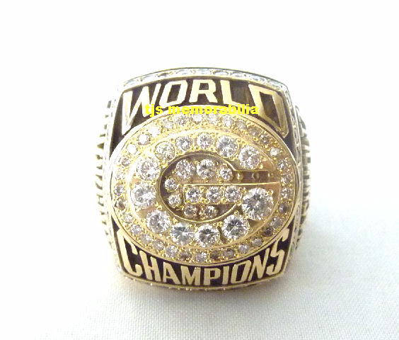 1996 GREEN BAY PACKERS SUPER BOWL XXXI CHAMPIONSHIP RING & ORIGINAL PRESENTATION BOX ! PLAYER !