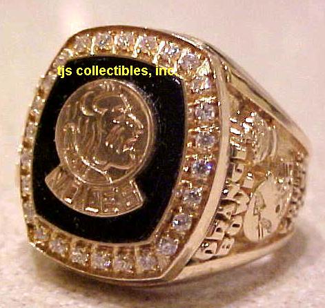 1996 FLORIDA STATE SEMINOLES ORANGE BOWL CHAMPIONSHIP RING