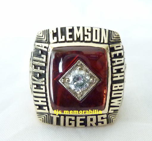 1997 CLEMSON TIGERS PEACH BOWL CHAMPIONSHIP RING - PLAYER