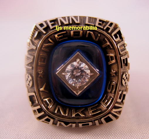 1998 NY YANKEES PENN LEAGUE CHAMPIONSHIP RING !