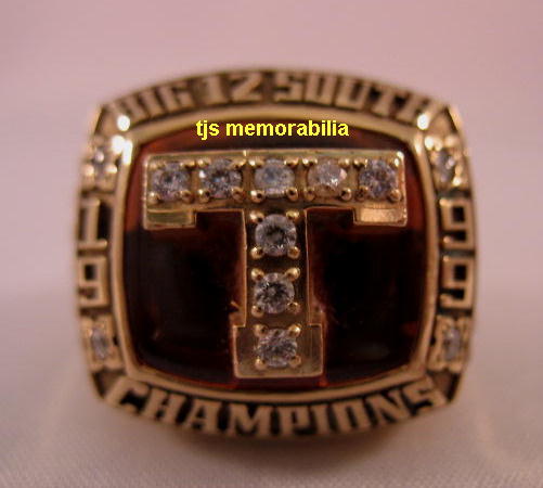 1999 TEXAS LONGHORNS BIG 12 CHAMPIONSHIP RING