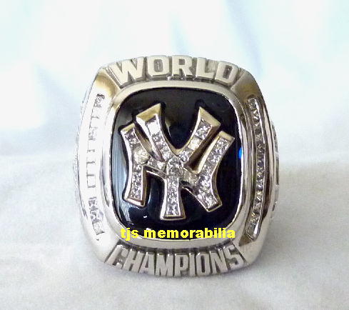 1999 NEW YORK YANKEES DYNASTY TEAM CHAMPIONSHIP RING - PLAYER