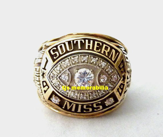 1999 SOUTHERN MISS USA CHAMPIONSHIP RING