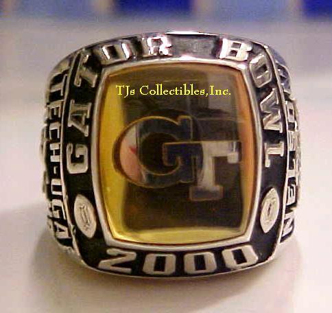 2000 GEORGIA TECH GATOR BOWL CHAMPIONSHIP RING