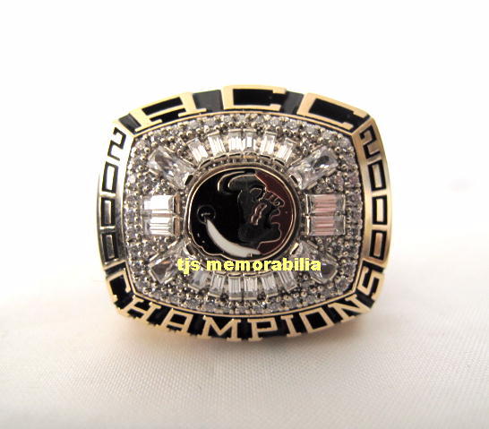 2000 FLORIDA STATE SEMINOLES ACC CHAMPIONSHIP RING 