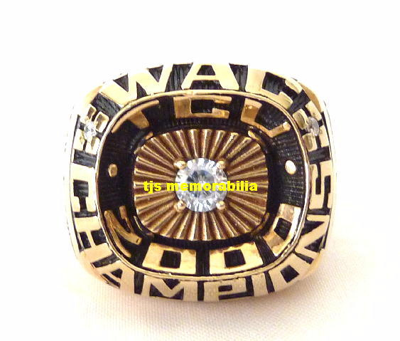 2000 TEXAS CHRISTIAN HORNED FROGS SOUTHWEST CONFERENCE CHAMPIONSHIP RING