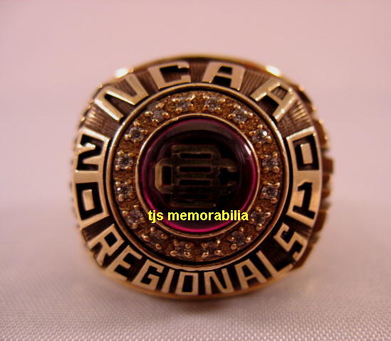 2001 BETHUNE - COOKMAN WILDCATS NCAA BASEBALL CHAMPIONSHIP RING