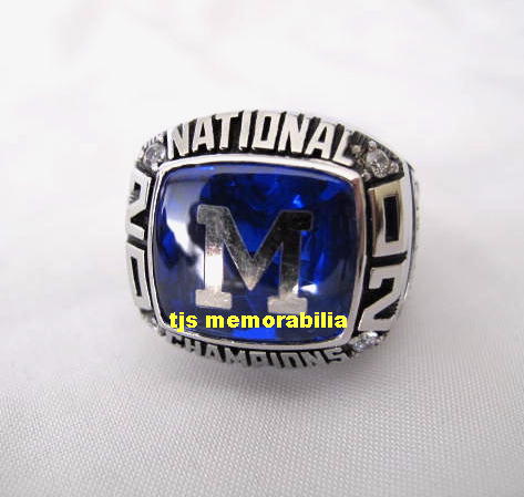 2002 MIDLAND AABC MICKEY MANTLE NATIONAL CHAMPIONSHIP RING