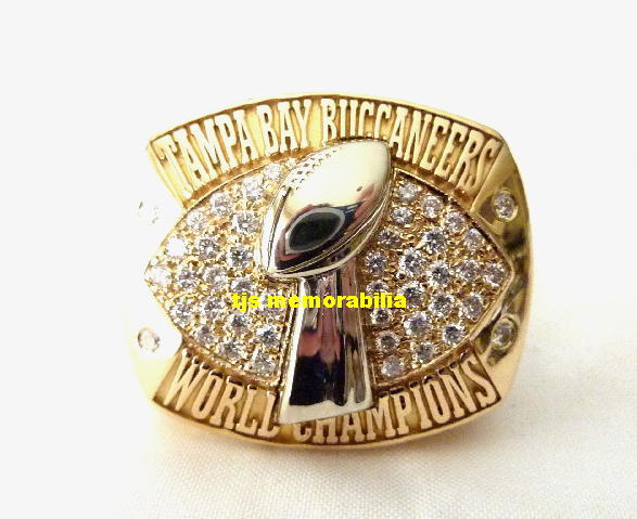 2002 TAMPA BAY BUCCANEERS SUPER BOWL XXXVII CHAMPIONSHIP RING