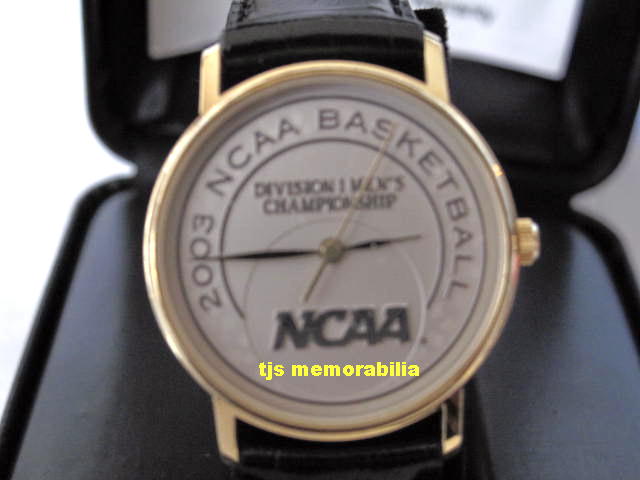 2003 TEXAS LONGHORNS FINAL FOUR CHAMPIONSHIP WATCH