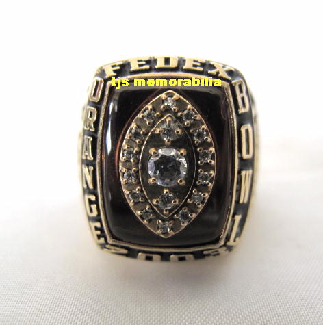 2003 USC TROJANS ORANGE BOWL CHAMPIONSHIP RING