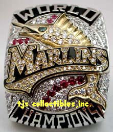 2003 FLORIDA MARLINS WORLD SERIES CHAMPIONSHIP RING