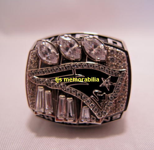 2004 NEW ENGLAND PATRIOTS SUPER BOWL XXXIX CHAMPIONSHIP RING