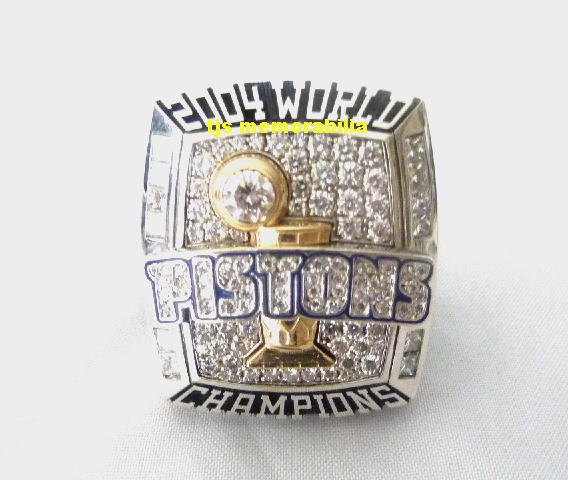 2004 DETROIT PISTONS NBA CHAMPIONSHIP RING