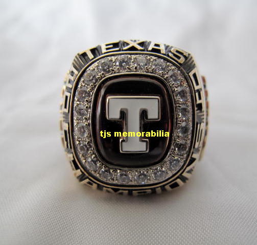 2004 TEXAS LONGHORNS BASEBALL BIG 12 CHAMPIONSHIP RING