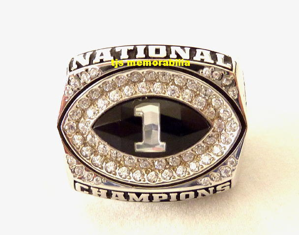 2004 USC TROJANS BCS  BOWL NATIONAL  CHAMPIONSHIP RING - PLAYER