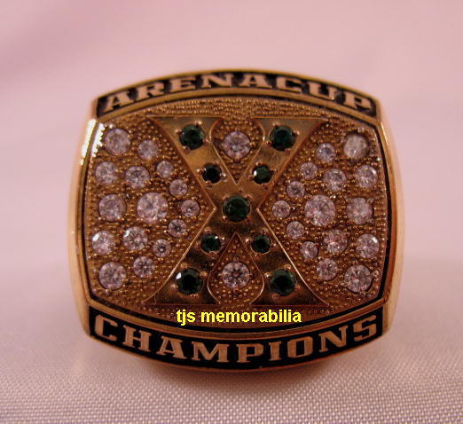 2005 MEMPHIS XPLORERS ARENA BOWL CHAMPIONSHIP RING