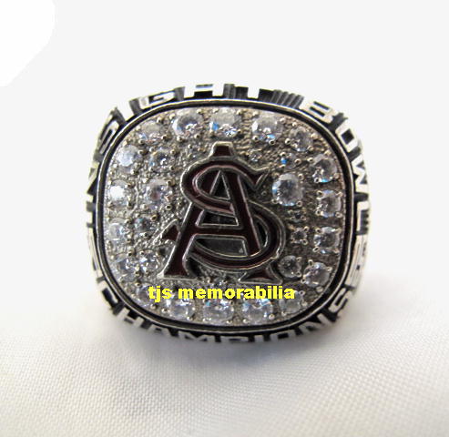 2005 ARIZONA STATE SUN DEVILS INSIGHT BOWL CHAMPIONSHIP RING