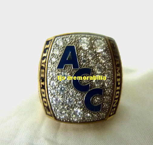 2005 FLORIDA STATE SEMINOLES ACC CHAMPIONSHIP RING