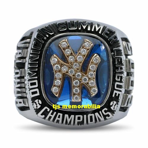 2005 NEW YORK YANKEES SUMMER LEAGUE CHAMPIONSHIP RING