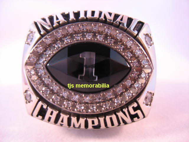 2005 TEXAS LONGHORNS BCS CHAMPIONSHIP RING