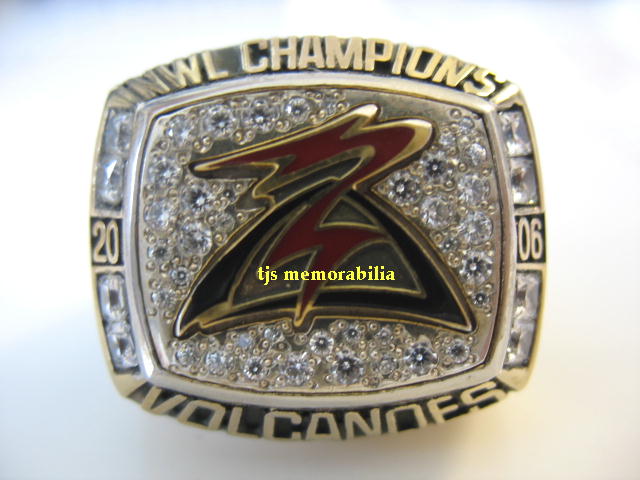 2006 VOLCANOES AFFILIATE SF GIANTS NWL CHAMPIONSHIP RING