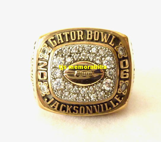 2006 LOUISVILLE CARDINALS GATOR BOWL CHAMPIONSHIP RING - PLAYER