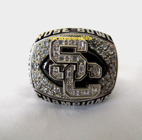 2007 USC TROJANS ROSE BOWL CHAMPIONSHIP RING PLAYERS