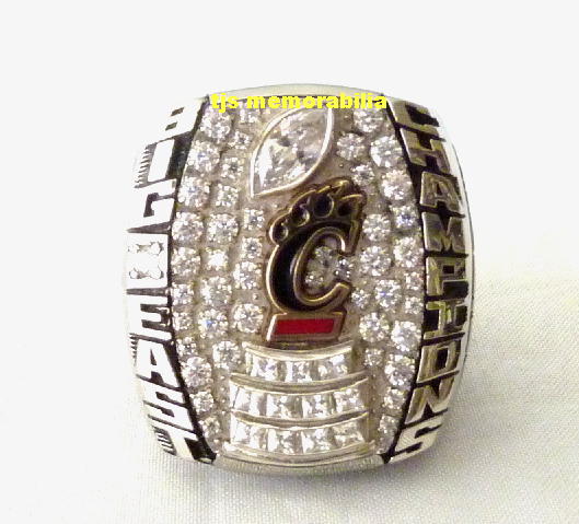 2008 CINCINNATI BEARCATS BIG EAST CHAMPIONSHIP RING