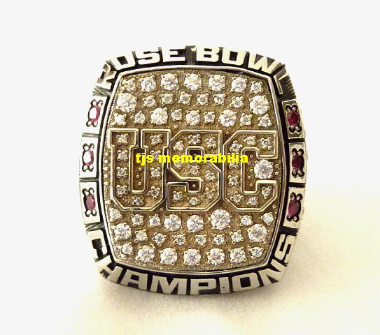 2008 USC TROJANS ROSE BOWL CHAMPIONSHIP RING - PLAYER