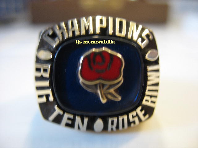 1980 MICHIGAN WOLVERINES ROSE BOWL CHAMPIONSHIP RING