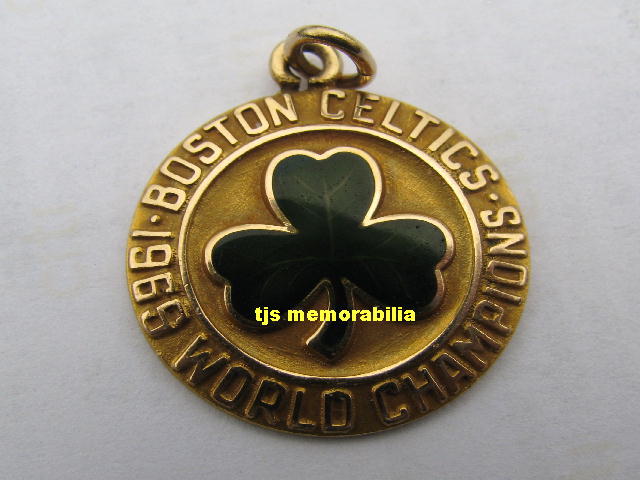 1969 BOSTON CELTICS WORLD CHAMPIONSHIP PENDANT