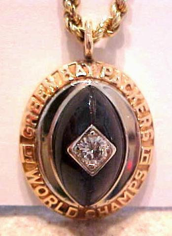 1961 GREEN BAY PACKERS CHAMPIONSHIP PENDANT !