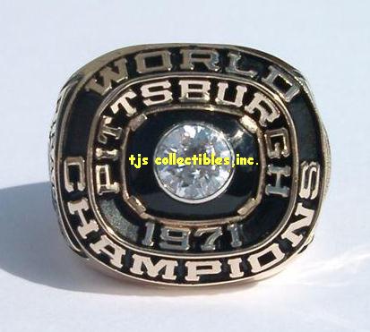 1971 PITTSBURGH PIRATES WS CHAMPIONSHIP RING !