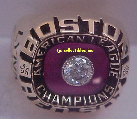 1975 BOSTON REDSOX AMERICAN LEAGUE CHAMPIONSHIP RING