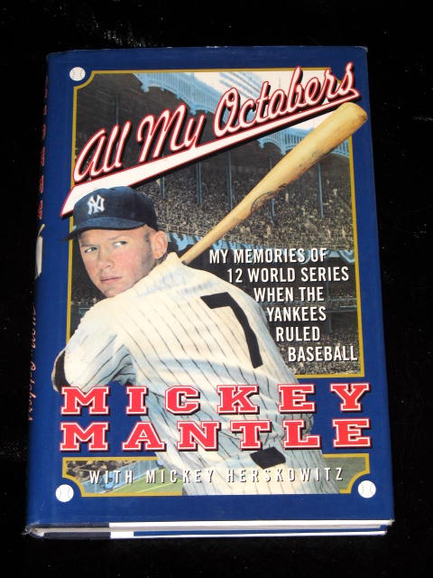 MICKEY MANTLE AUTOGRAPHED FIRST EDITION BOOK