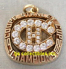 1986 MONTREAL CANADIENS STANLEY CUP CHAMPIONSHIP PENDANT !