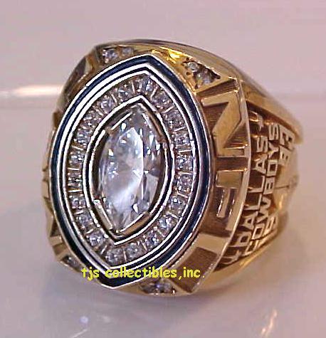1993 EMMITT SMITH MVP CHAMPIONSHIP RING
