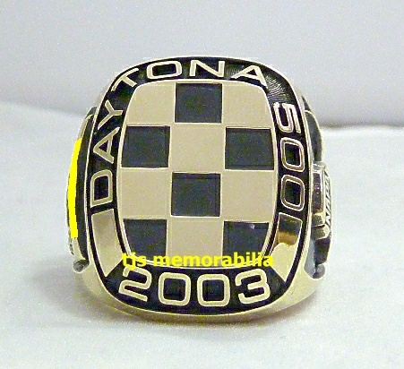 2003 MICHAEL WALTRIP DAYTONA 500 CHAMPIONSHIP RING