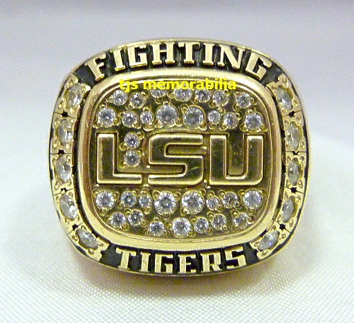 2003 LSU FIGHTING TIGERS COTTON BOWL CHAMPIONSHIP RING