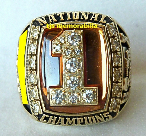 2006 OREGON STATE BEAVERS COLLEGE WORLD SERIES NATIONAL CHAMPIONSHIP RING