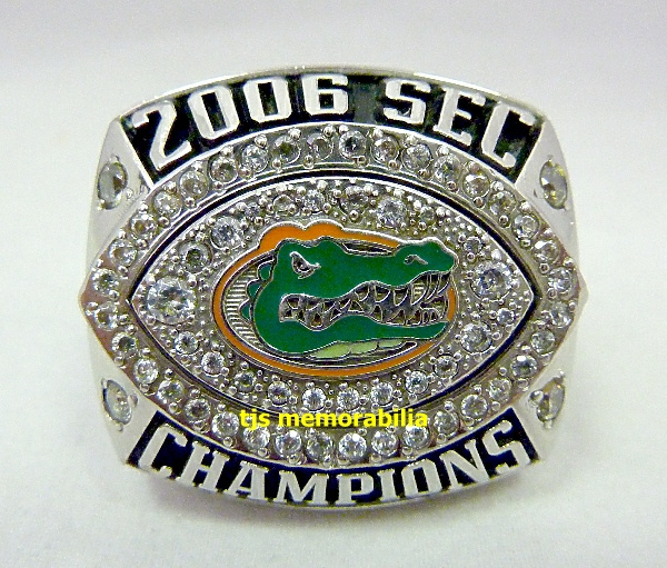 2006 FLORIDA GATORS SEC CHAMPIONSHIP RING - PLAYER