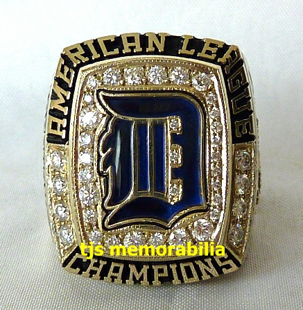 2006 DETROIT TIGERS AL CHAMPIONSHIP RING With Original Presentation Box !