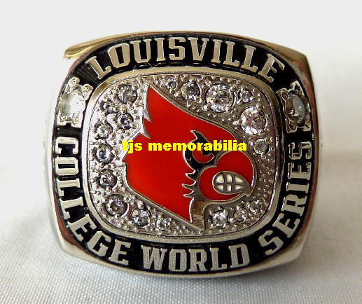 2007 LOUISVILLE CARDINALS WORLD SERIES CHAMPIONSHIP RING