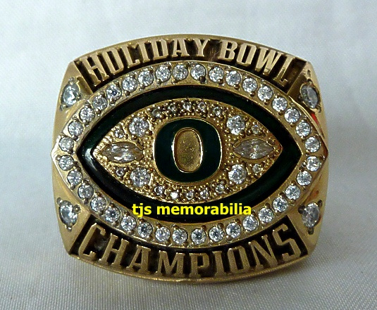 2008 OREGON DUCKS HOLIDAY BOWL CHAMPIONSHIP RING