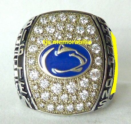 2008 PENN STATE NITANY LIONS BIG TEN 10 CHAMPIONSHIP RING