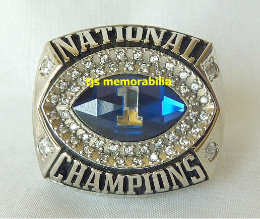 2010 AUBURN TIGERS BCS NATIONAL CHAMPIONSHIP RING