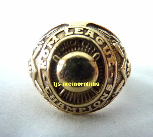 1950 BROOKLYN DODGERS MINOR LEAGUE CHAMPIONSHIP RING