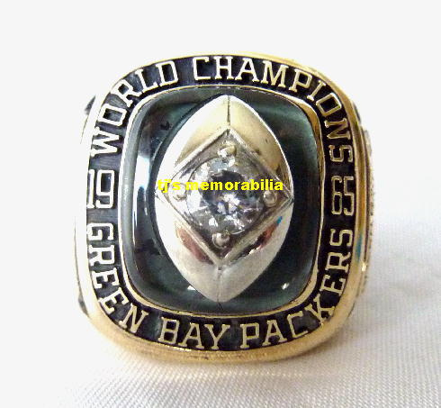 1965 GREEN BAY PACKERS WORLD CHAMPIONSHIP RING